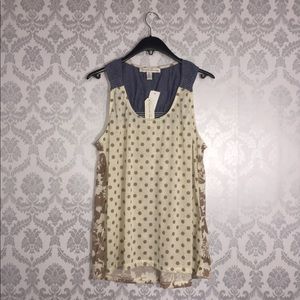 NWT Women’s French Laundry Top Tank Cami size XL